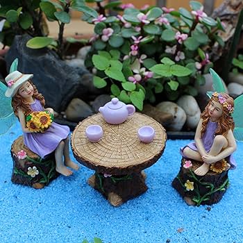 Amazon.co.jp: Otzoan ミニチュア 妖精フィギュア 光る翼 キット 妖精