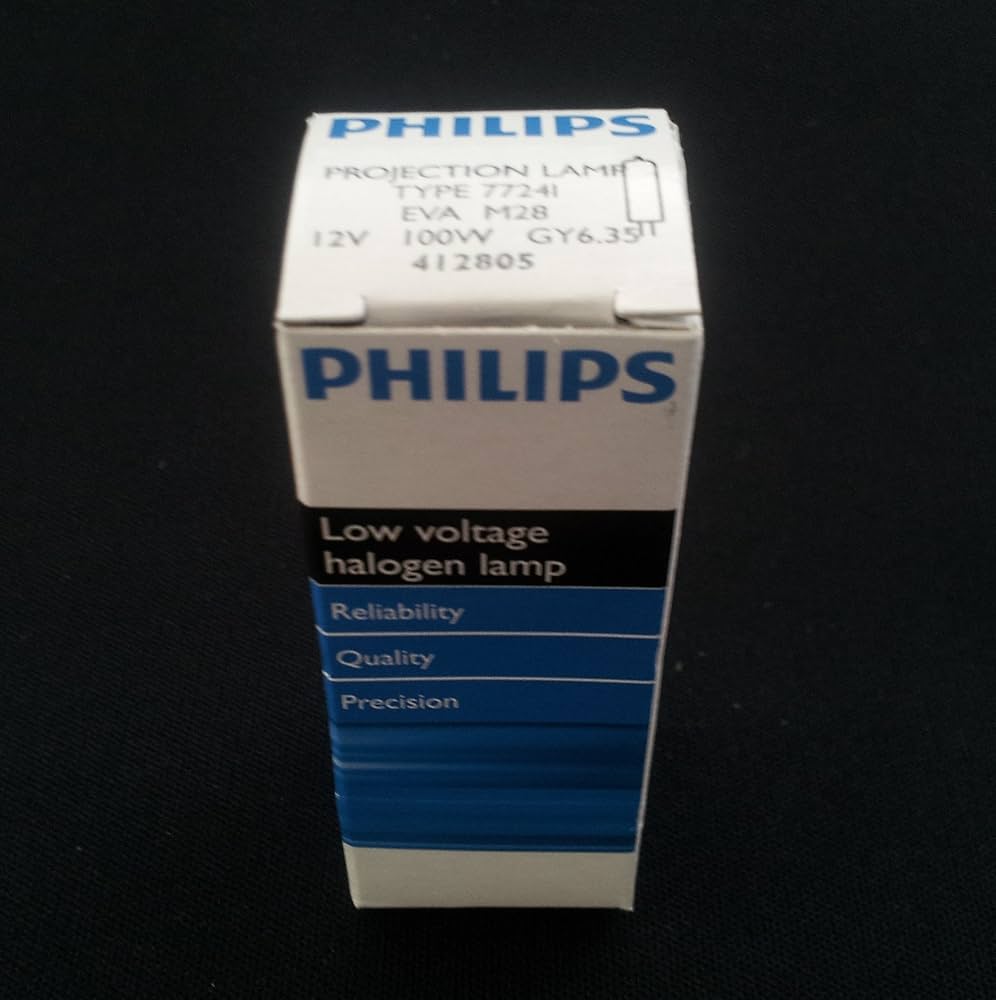Amazon.co.jp: フィリップス PHILIPS ハロゲンランプ 12V-100W 7724I