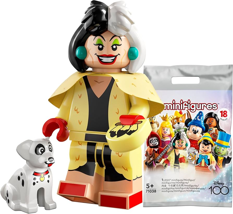 Amazon.co.jp: レゴ(LEGO) ミニフィギュア ディズニー100 クルエラと