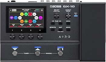 Amazon | BOSS GX-10 コンパクトギター&ベースエフェクトプロセッサー