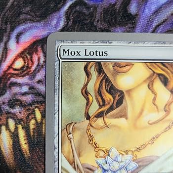 Amazon.co.jp: MTG Mox Lotus Unhinged Silver Frame English Trading
