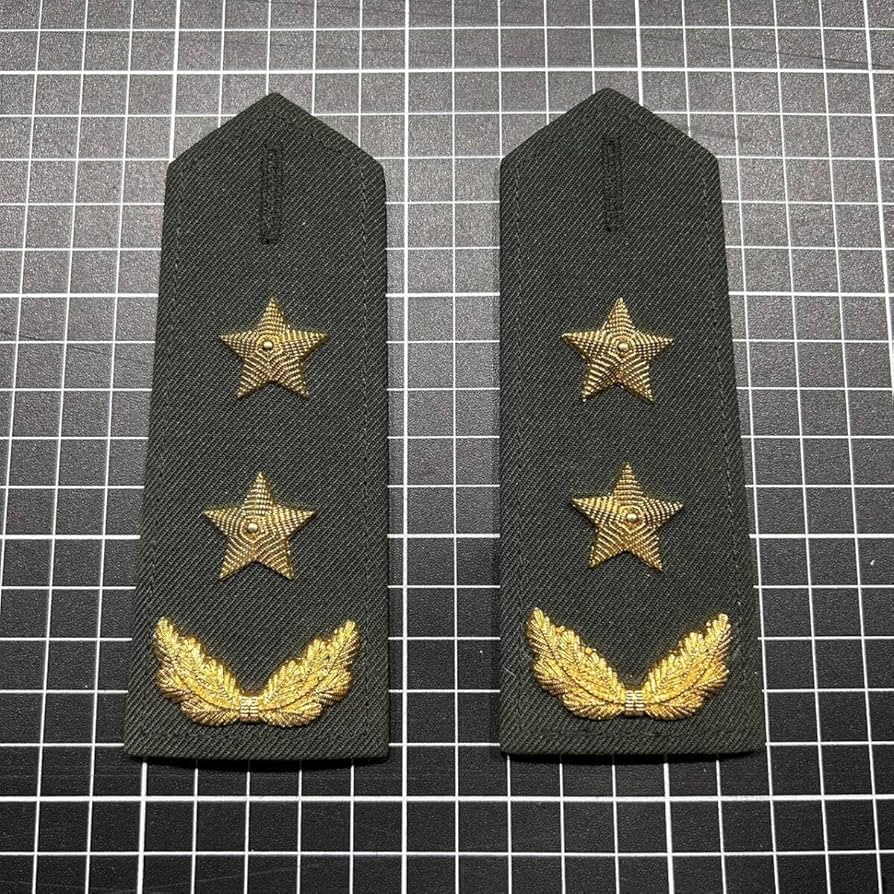 Amazon.co.jp: 中国人民解放軍 07式15式 陸軍 中将 春秋冬制服用肩章