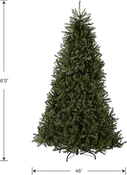 National Tree Company Artificial Full Christmas Tree, Green