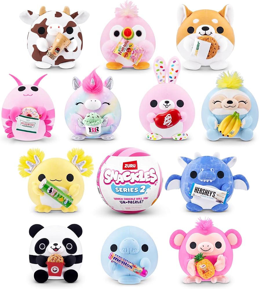 Amazon.co.jp: ZURU Snackles ズールー スナックルズ コレクション