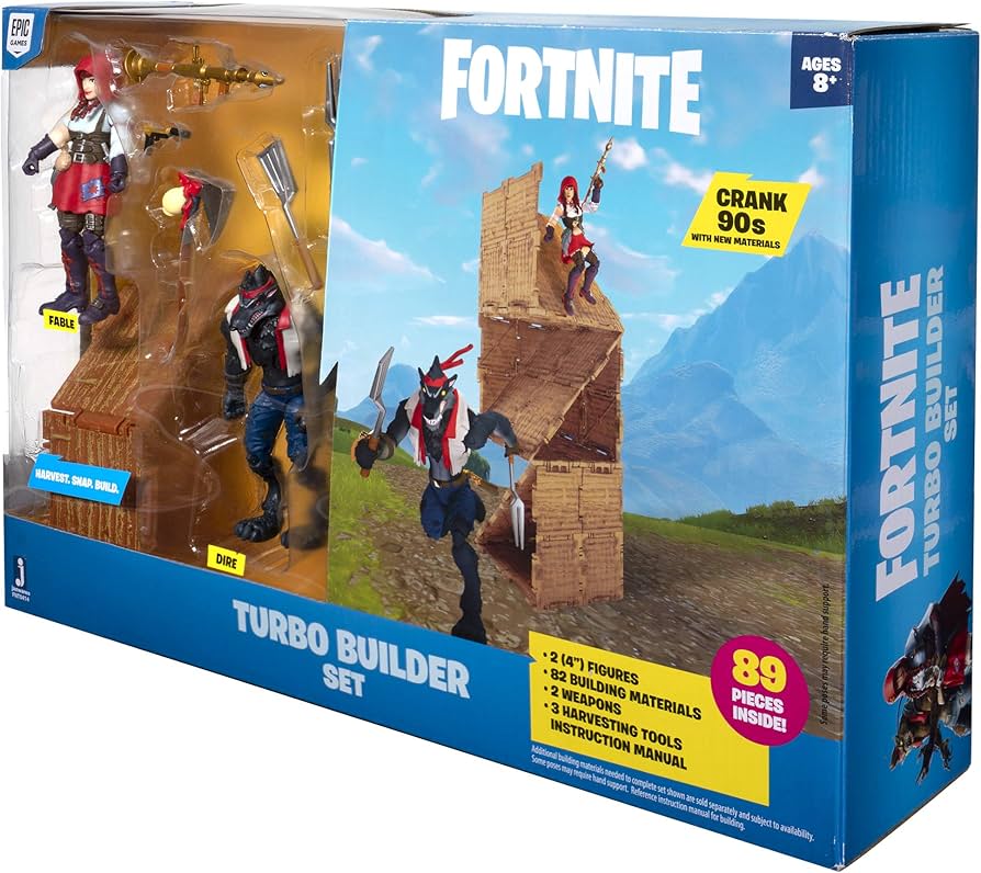 Amazon.co.jp: Fortnite ターボビルダーセット フィギュア2個パック