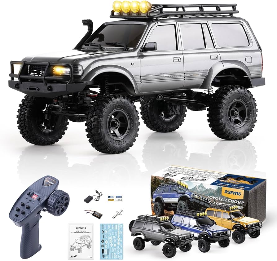 Amazon.co.jp: FMS 1/18スケールRCクローラー ホビーラジコン FCX18