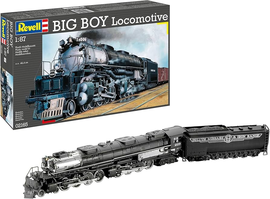 Amazon | ドイツレベル 1/87 BIG BOY ロコモーティブ 02165 プラモデル
