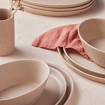 Amazon.com | Stone by Mercer Project KATACHI Stoneware 16-Piece