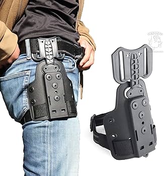 Amazon.co.jp: SHENKEL DFA付き シングルストラップ レッグシュラウド