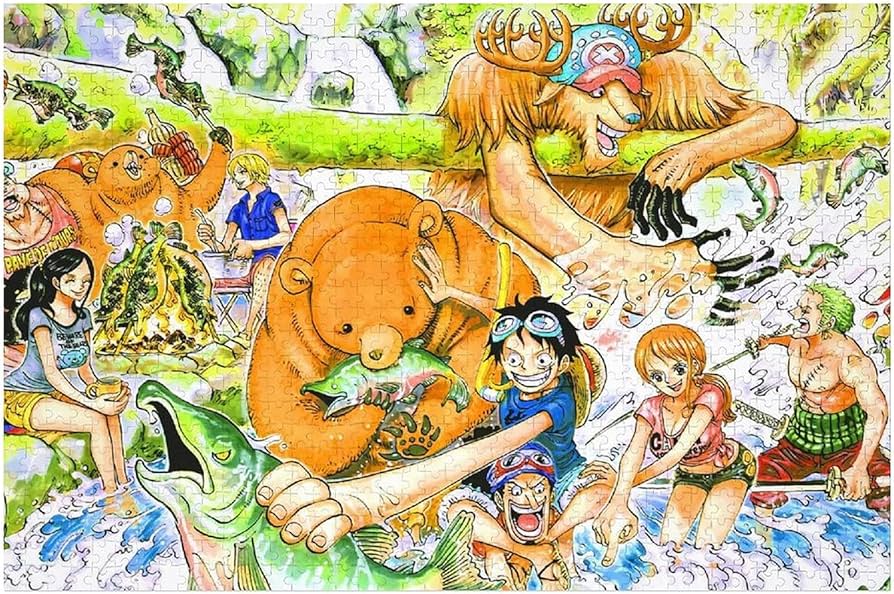 Amazon.co.jp: NOZOMAN ワンピースジグソーパズル1000 PCS ルフィ ゾロ
