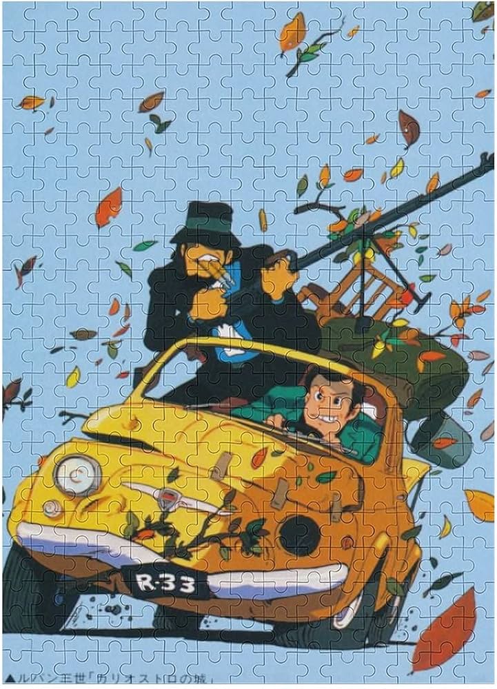 Amazon.co.jp: ルパン三世 パズル ジグソーパズル 1000ピース（53×78cm