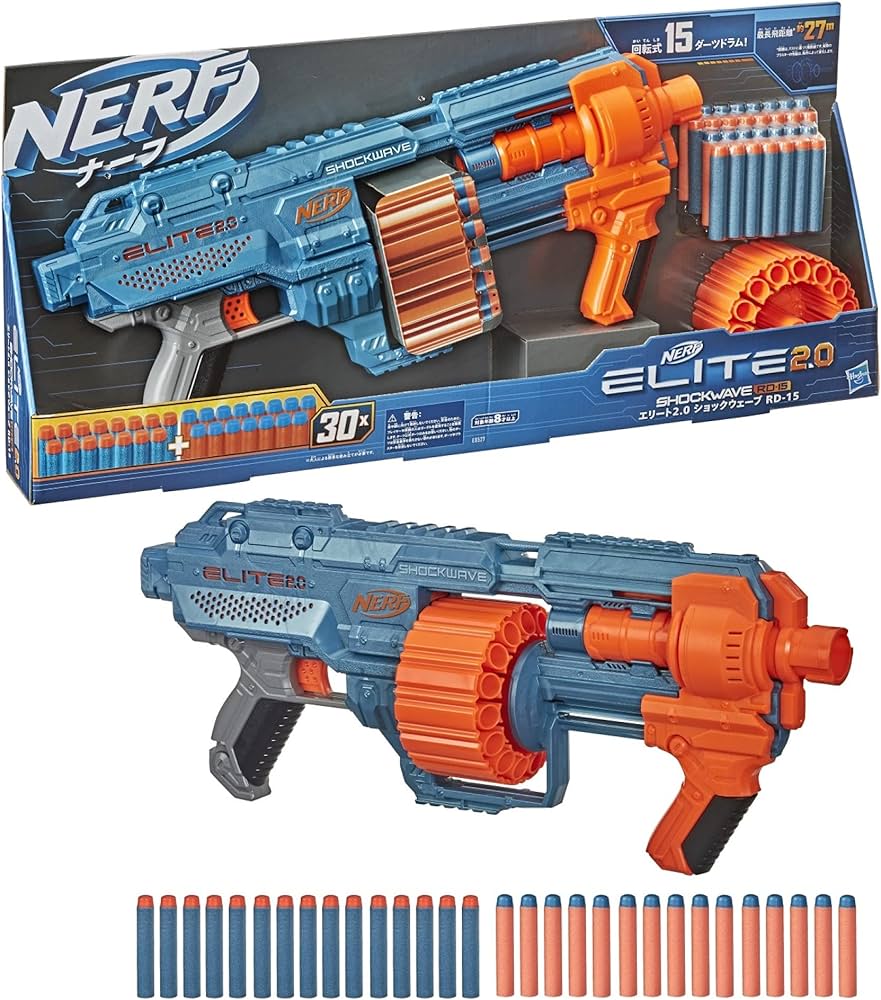 Amazon.co.jp: ハズブロ(HASBRO) ナーフ エリート2.0 ショックウェーブ