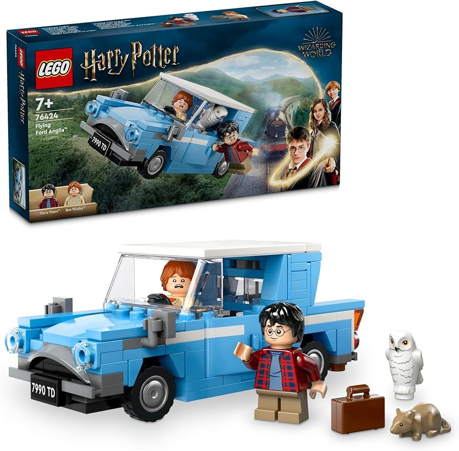 Amazon.co.jp: LEGO Harry Potter Flying Ford Anglia Toy Gift for