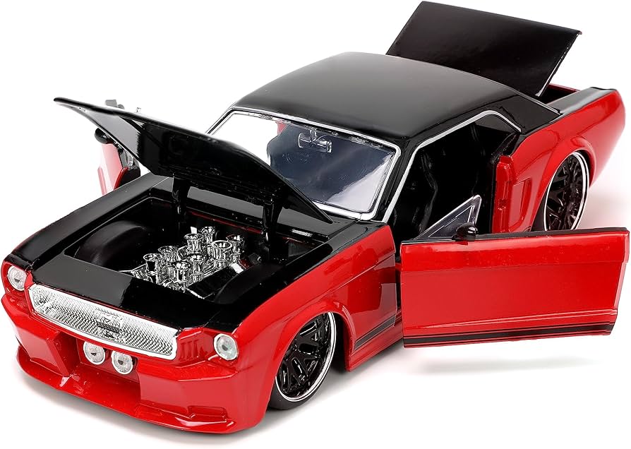 Amazon.com: Jada Big Time Muscle 1:24 1965 Ford Mustang Die-Cast