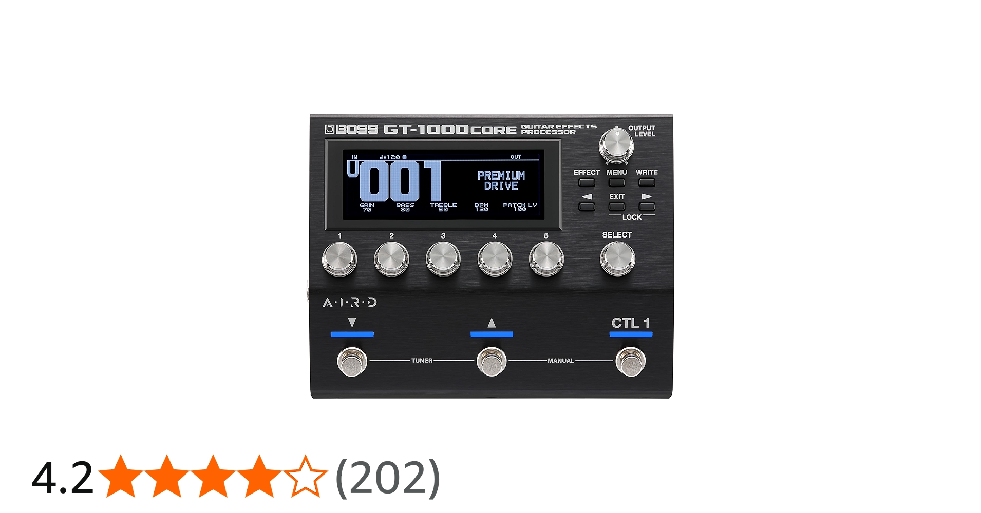 Amazon | BOSS/GT-1000CORE ボス | エフェクター・プロセッサー | 楽器