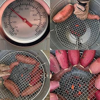 Amazon.co.jp: 【壺いらずの炭焼き芋】スチール製 焼き芋器 業務用