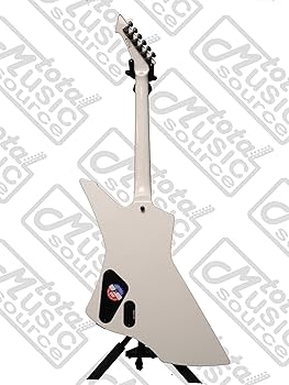 Amazon | ESP LTD James Hetfield シグネチャー Snakebyte Snow White
