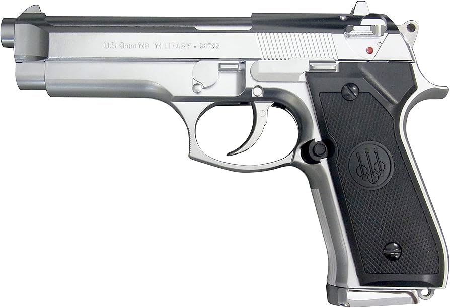 Amazon | エスツーエス 固定スライドガスガン M92F INOX ステンレス