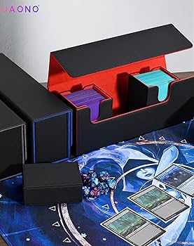 Amazon.co.jp: UAONO デッキケース サイコロトレイ付き 三つのデッキ