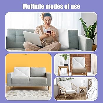 Amazon.com: HOMBYS Shredded Foam Couch Back Cushions Replacement