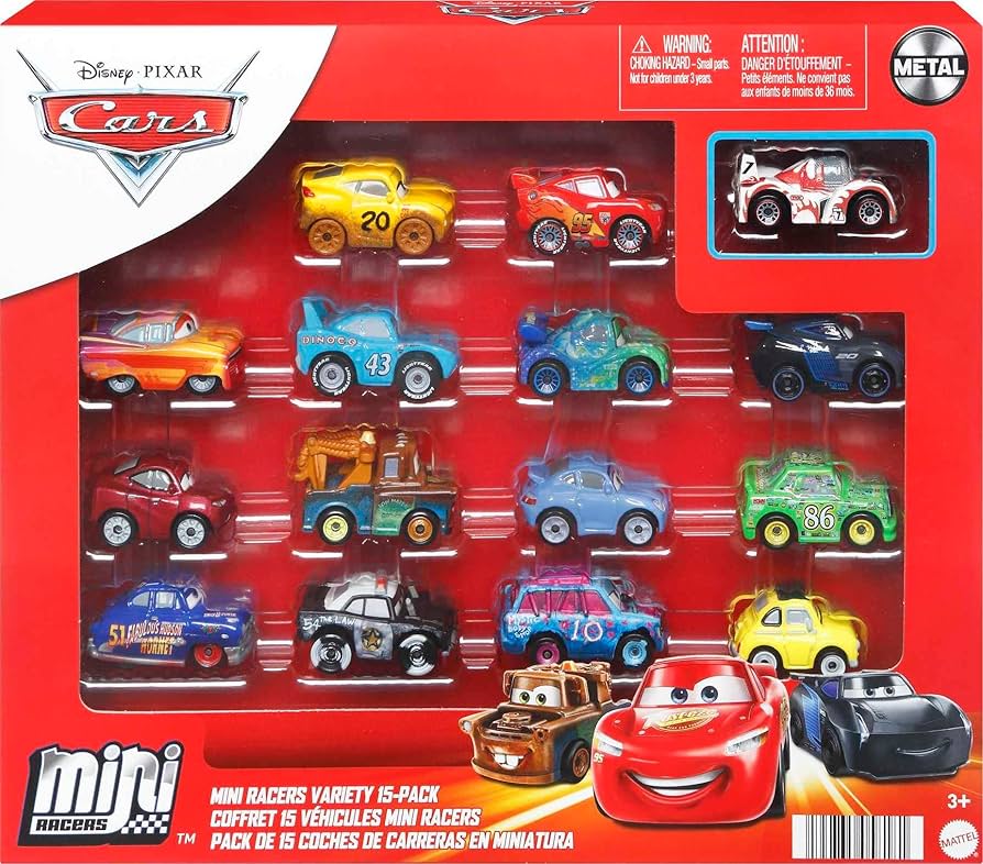 Disney Pixar Cars Minis Vehicle - 15pk : Amazon.sg: Toys