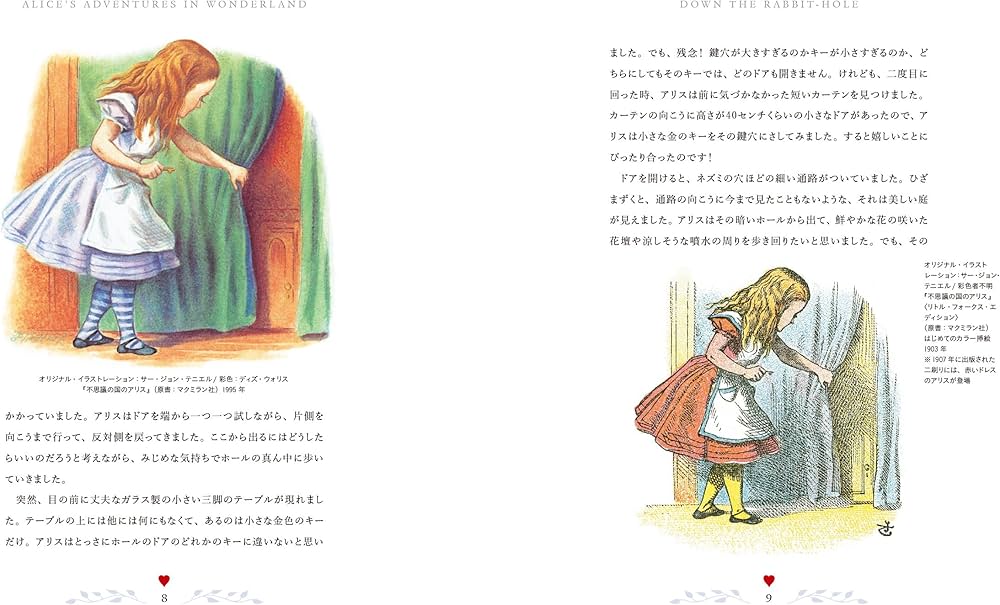 不思議の国のアリス コンプリート・イラストレーションズ テニエルの