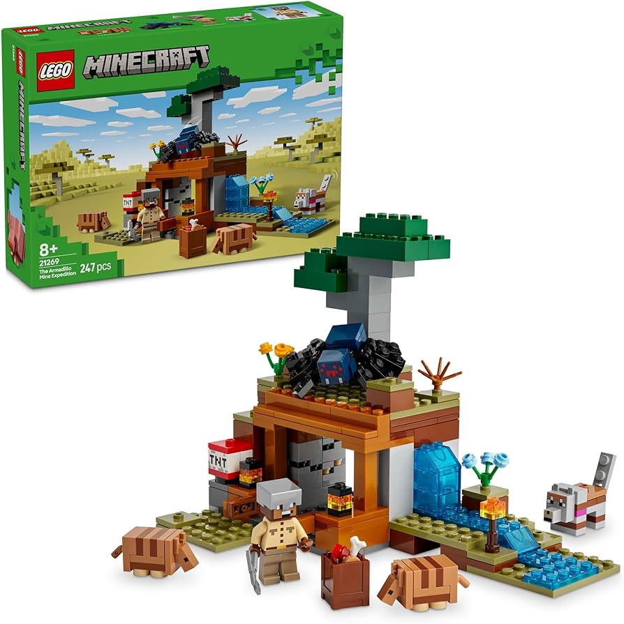 Amazon.co.jp: レゴ(LEGO) マインクラフト アルマジロのサバンナ探検
