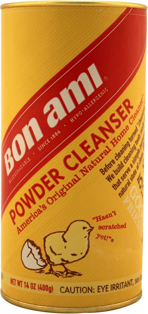 Amazon.com: Bon Ami Powder Cleanser, 14 Oz Canister, 3 Pack