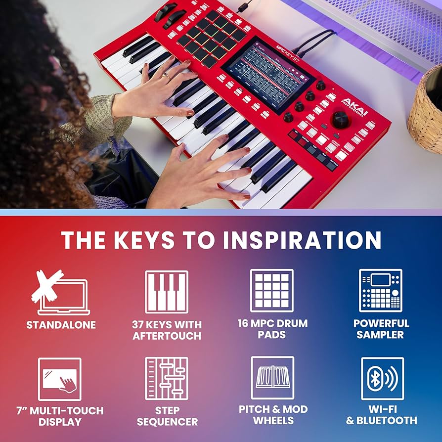 Amazon.com: Akai Professional MPC Key 37 Standalone Production