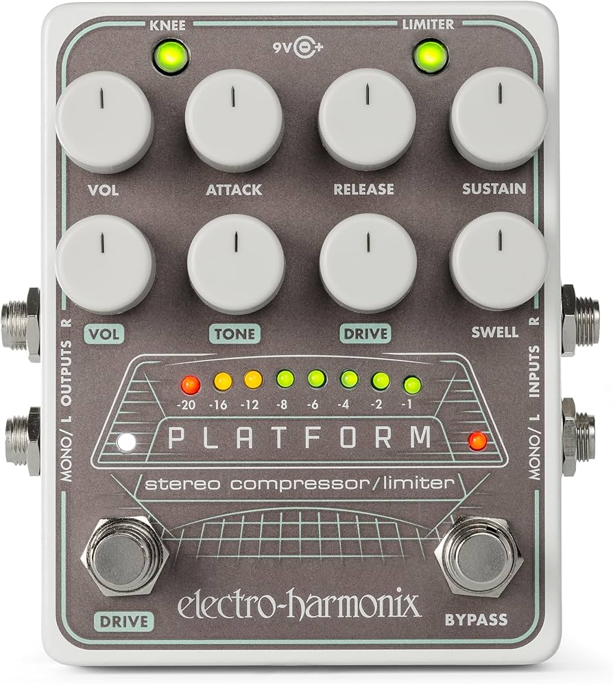 Amazon | ELECTRO-HARMONIX Platform Stereo Compressor / Limiter