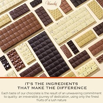 Amazon.com : Venchi - Pistachio Cremino Chocolate Bar with