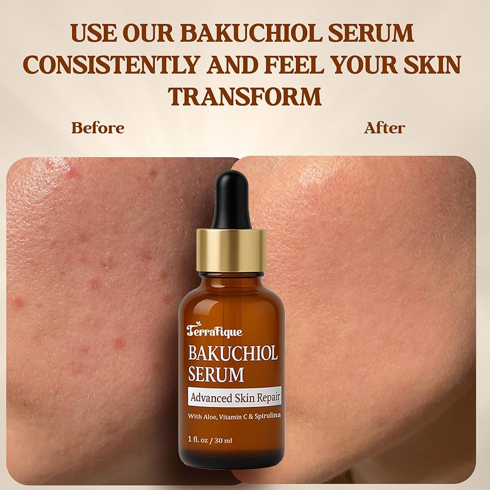Amazon.com: Terrafique Bakuchiol Serum - Retinol Alternative