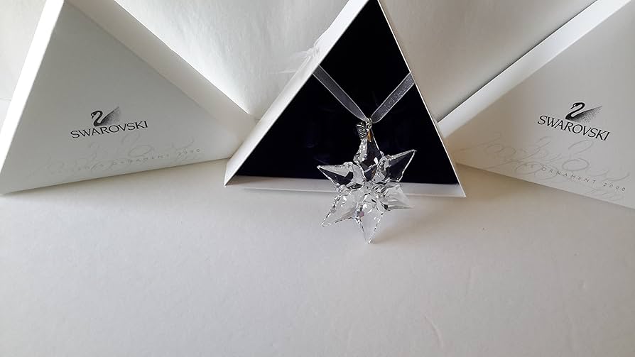 Amazon.com: Swarovski 2000 Annual Christmas Snowflake / Star