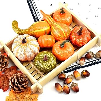 Amazon.co.jp: Haodeliy ハロウィン飾り 50PCS ミニかぼちゃ 偽