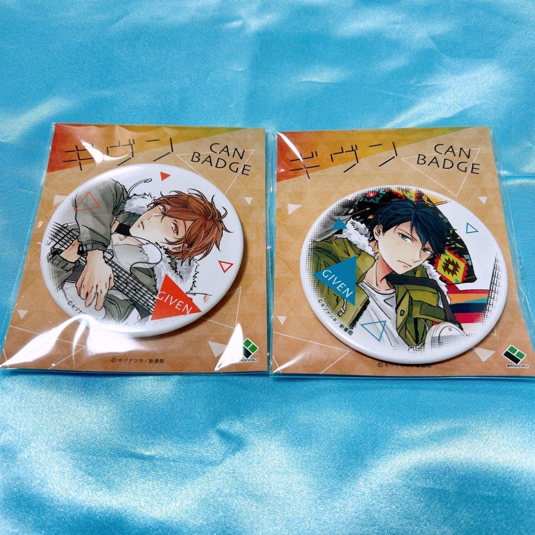 ギヴン TSUTAYA 缶バッジ 佐藤真冬 ギブン given TSUTAYA 缶バッジ