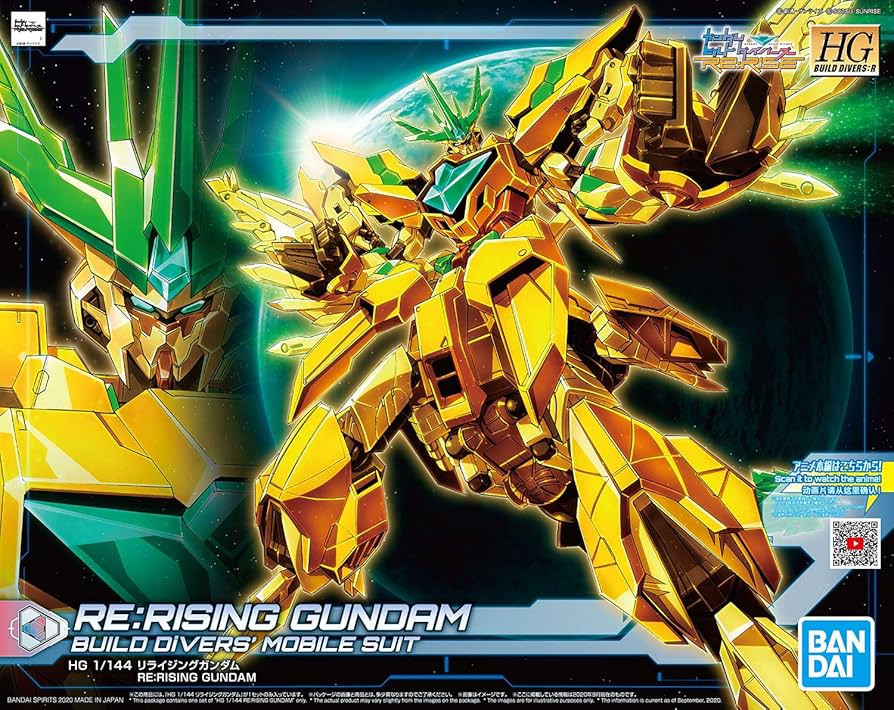 Amazon.com: Bandai Hobby - Gundam Build Divers RE:Rise - #37 Re