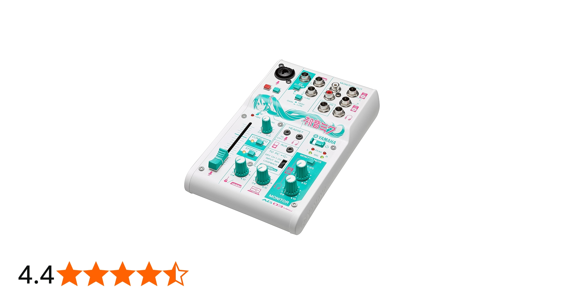 Amazon.co.jp: Yamaha, AG03 - MIKU, Webcasting Mixer, 3 Channel