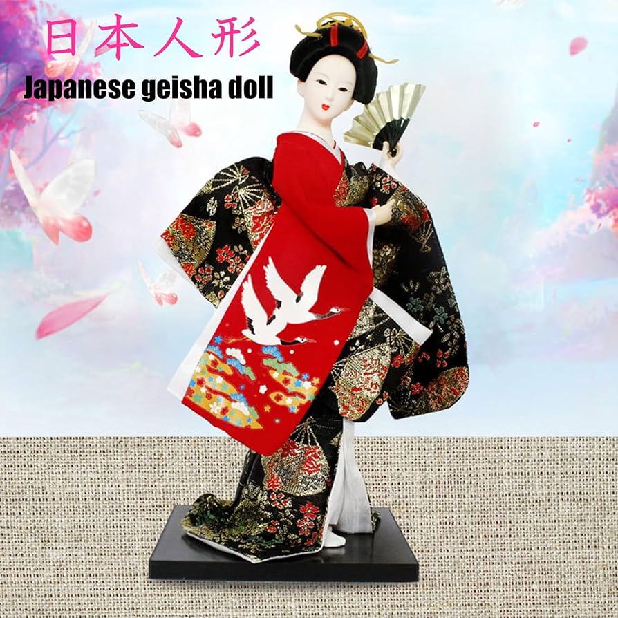 Amazon.co.jp: NOELAMOUR 舞踊 舞妓 日本人形 芸者人形 お土産 置物