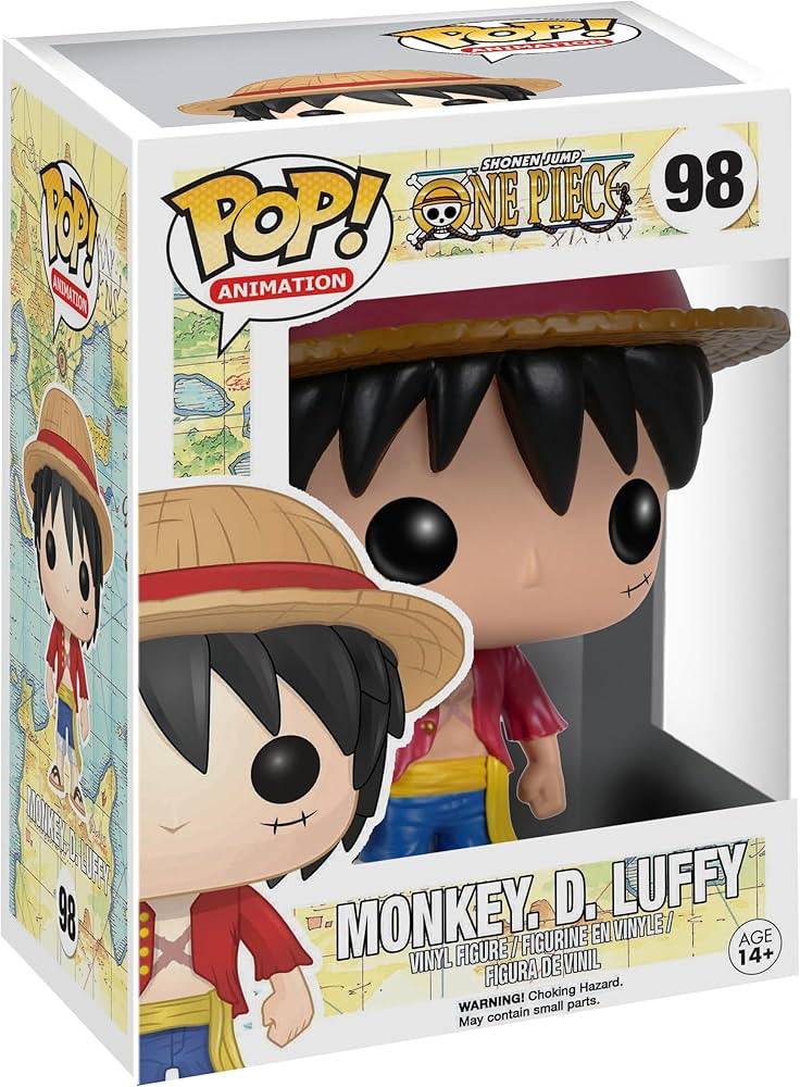 Amazon.com: Funko POP Anime: One Piece Luffy Action Figure