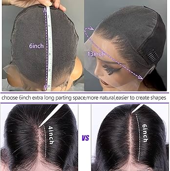 Amazon.com : Lemoda Virgin 15A Body Wave 13x6 HD Lace Front Wigs