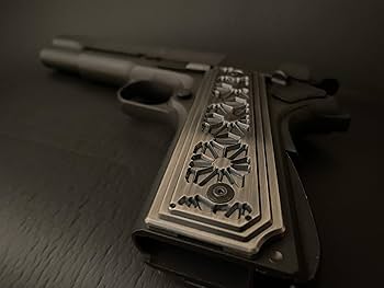 Amazon.co.jp: 1911 グリップ ガバメント Carbon8 m45CQP/DOC(co2)対応
