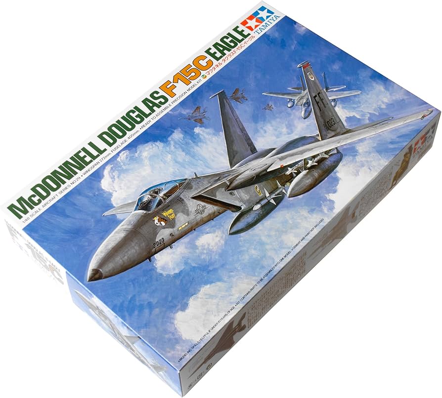 Amazon.com: Tamiya Models Mcdonnell Douglas F-15C Eagle Model Kit