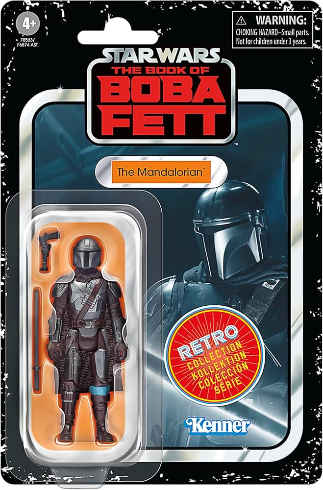 Amazon.com: STAR WARS Retro Collection The Mandalorian, The Book