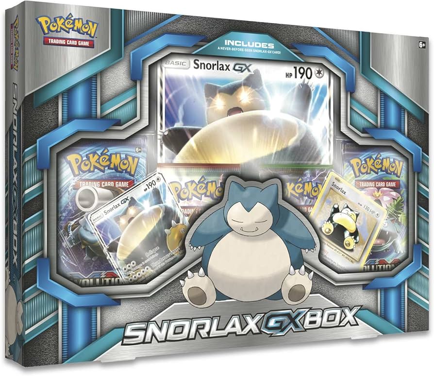 Amazon.co.jp: ポケモンカード英語版 Snorlax GXボックス : おもちゃ