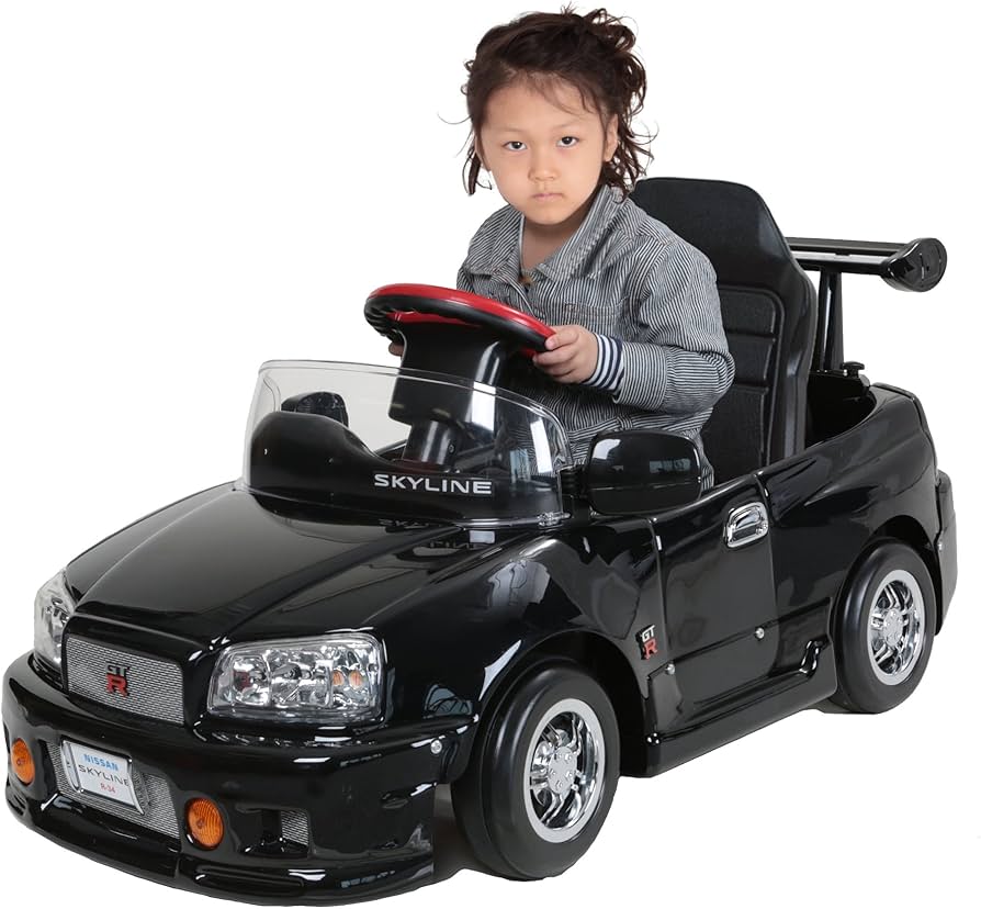 Amazon.co.jp: ミズタニ ペダルカー スカイライン GT-R R34 ブラック