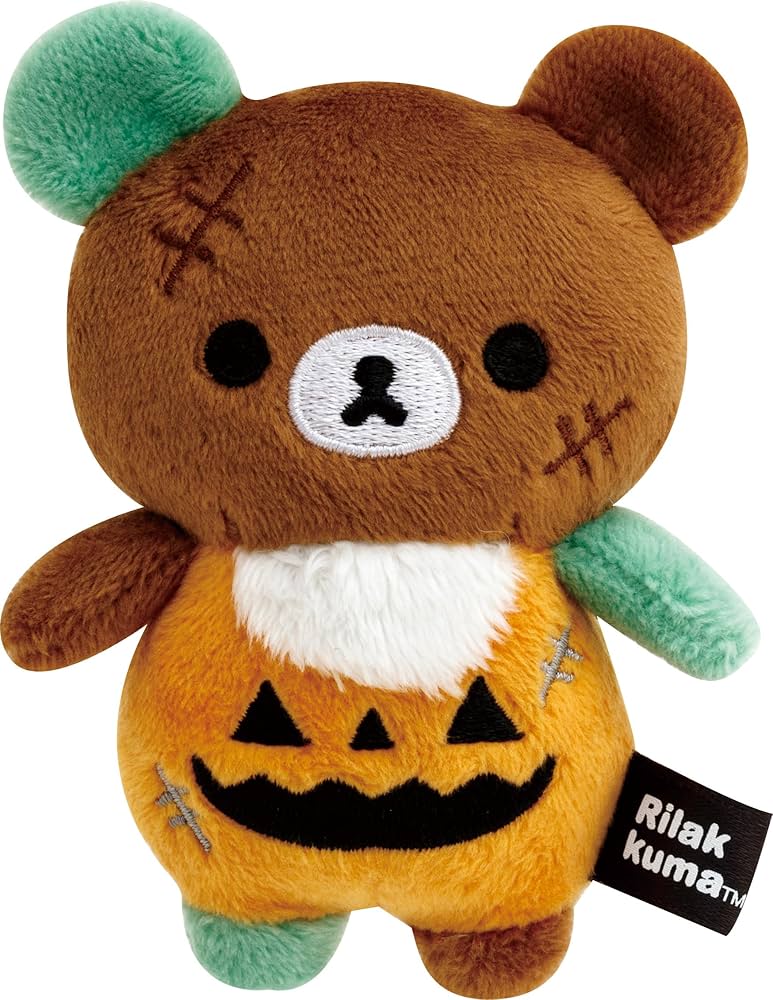 Amazon.co.jp: リラックマ『スプーキーハロウィン』てのりぬいぐるみ