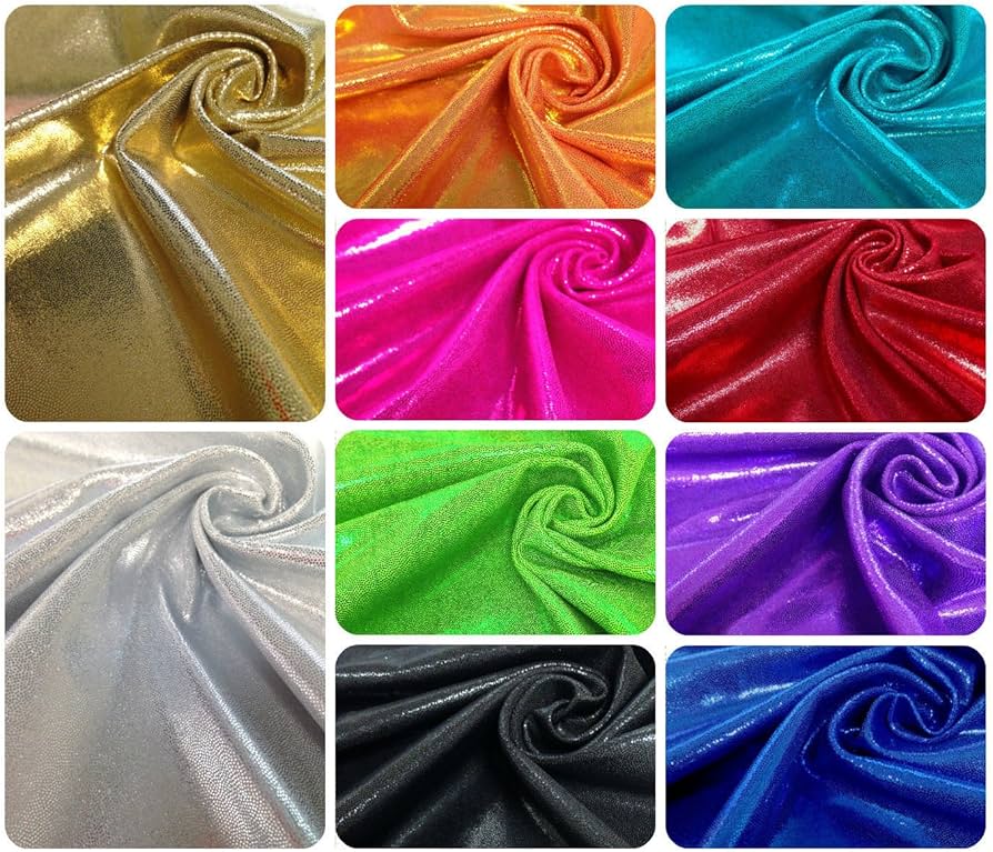 Amazon.com: Shiny Finger Foil 4-Way Stretch Heavy Nylon Spandex
