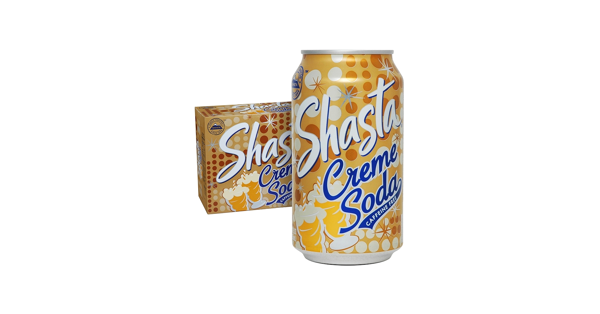 Amazon.com : Shasta Creme Soda | 12-Pack of 12oz Cans | Smooth