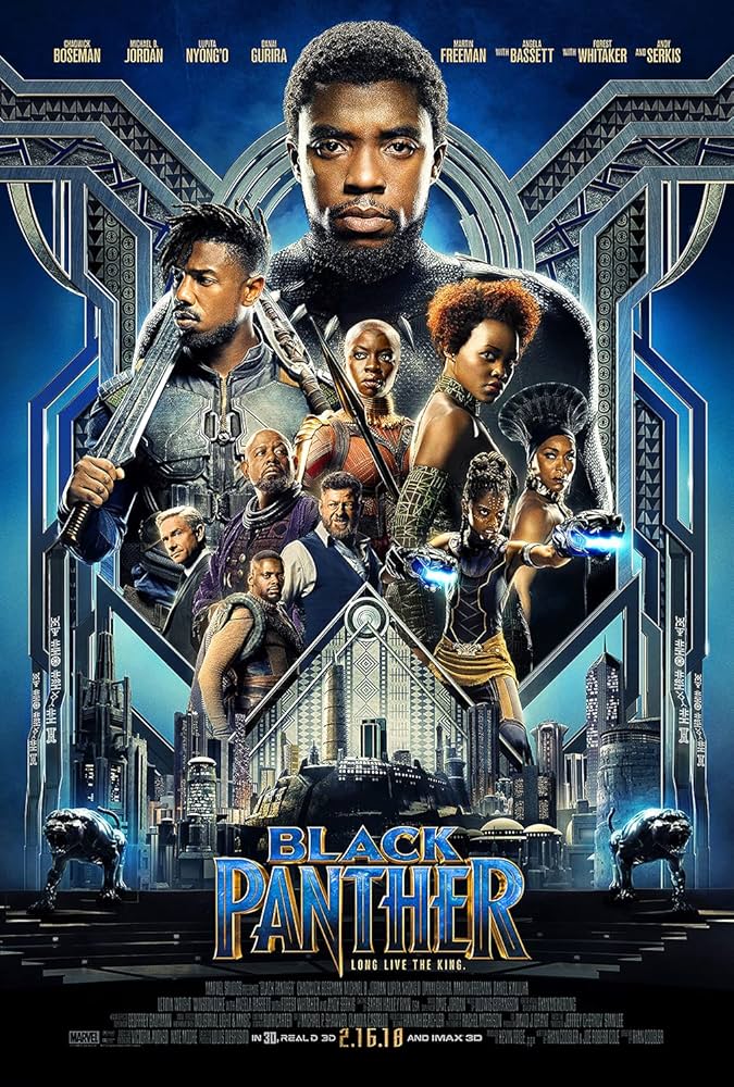 Amazon.co.jp: ブラックパンサーポスター - 映画プロモ 24インチ x 36