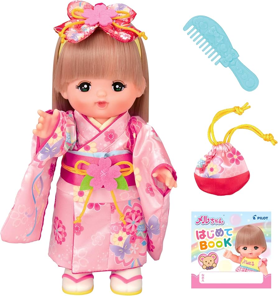 Amazon.co.jp: メルちゃん お人形セット おかっぱヘアメルちゃん ふり